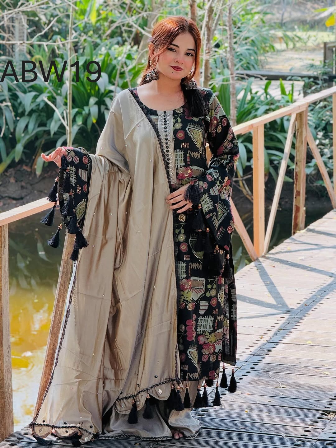 Digital Print Three Piece ABW-19