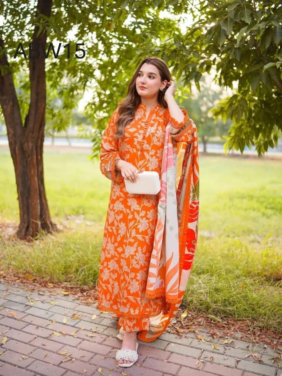 Digital Print Three Piece ABW-15