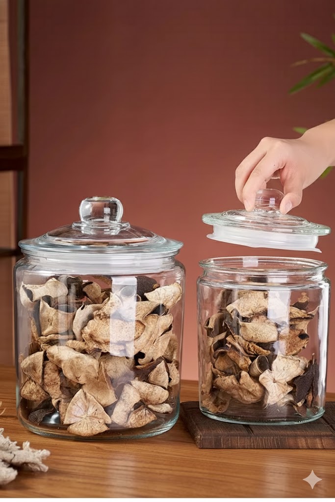 Premium Food-Grade Glass Storage Jars