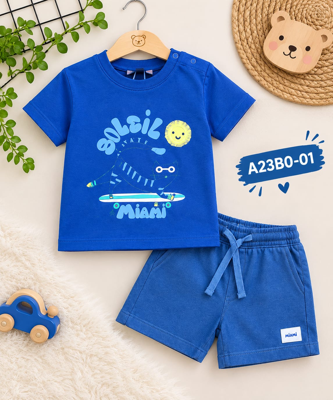Baby T-shirt  and Pant Set 0-01